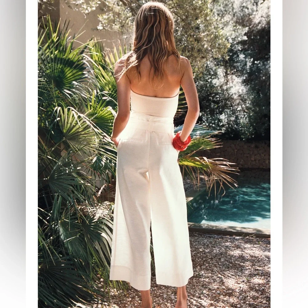Zara Belted Culottes